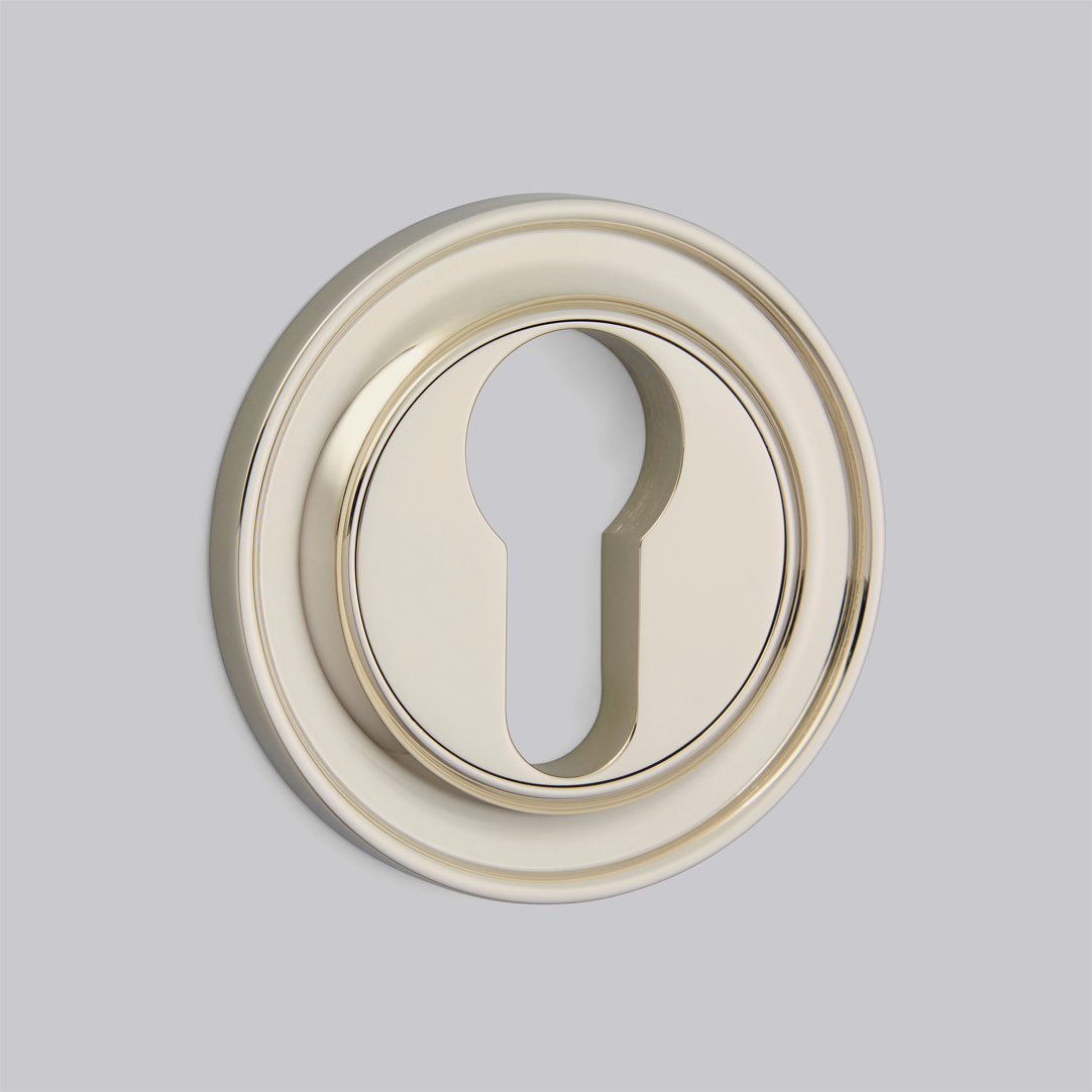 53mm Raised Edge Escutcheon - Euro